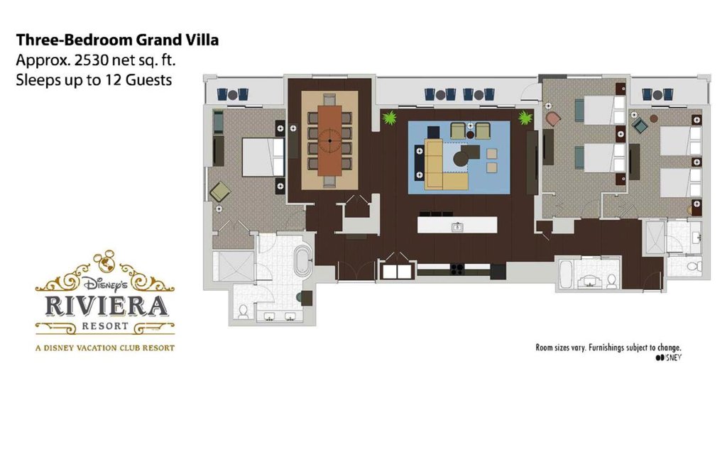 Disney S Riviera Resort Villa Floor Plans Dvcinfo Community