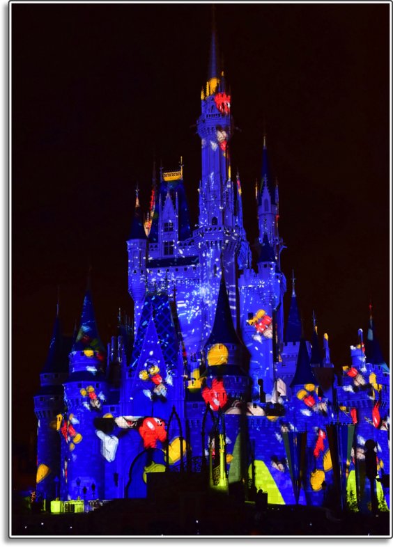 Castle Projections of Mickey | DVCinfo Community