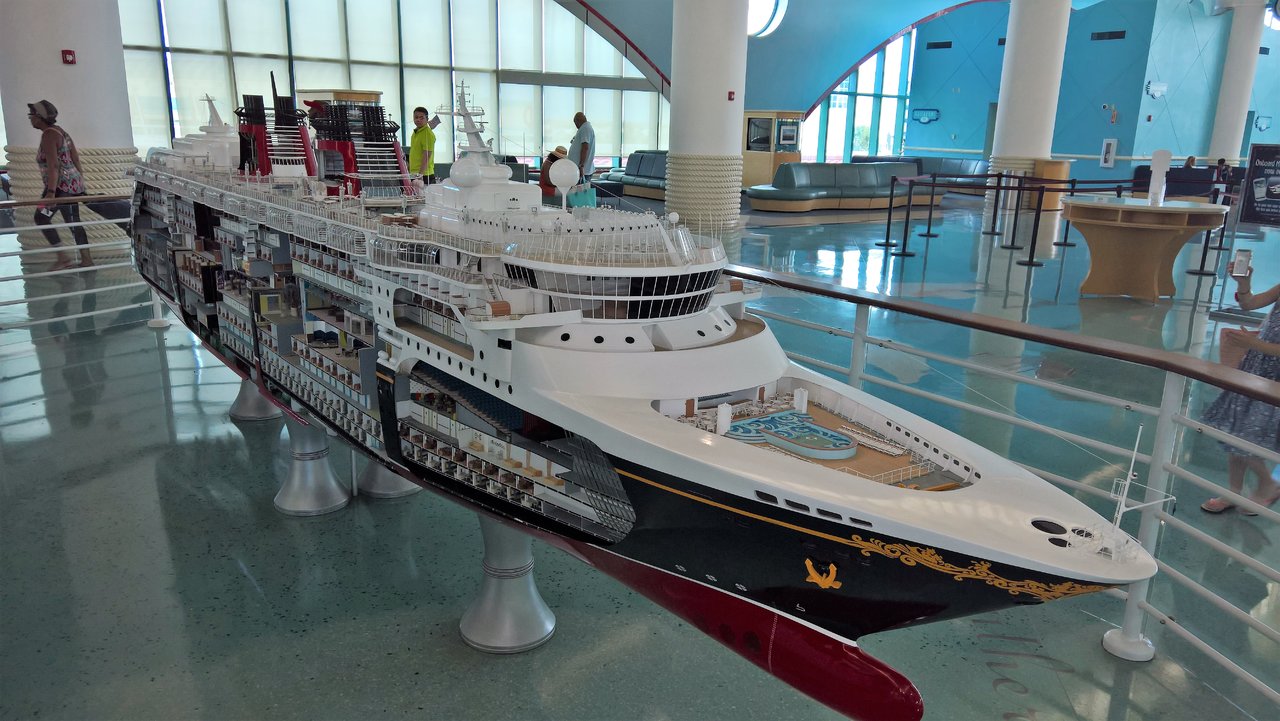 disney-cruise-ship-model-at-port-canaveral-cruise-terminal-dvcinfo