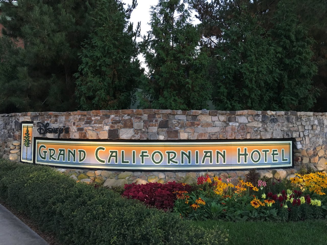 Grand Californian sign | DVCinfo Community