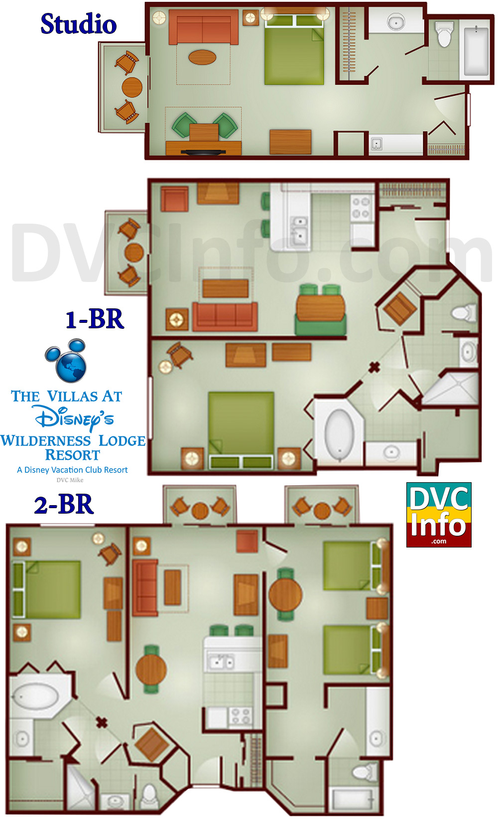 21 Lovely Disney Boardwalk Villas Floor Plans