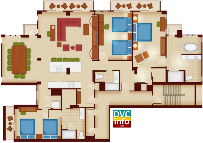 Copper Creek Villas Room Map Copper Creek Villas Cabins At Disney S Wilderness Lodge Dvcinfo